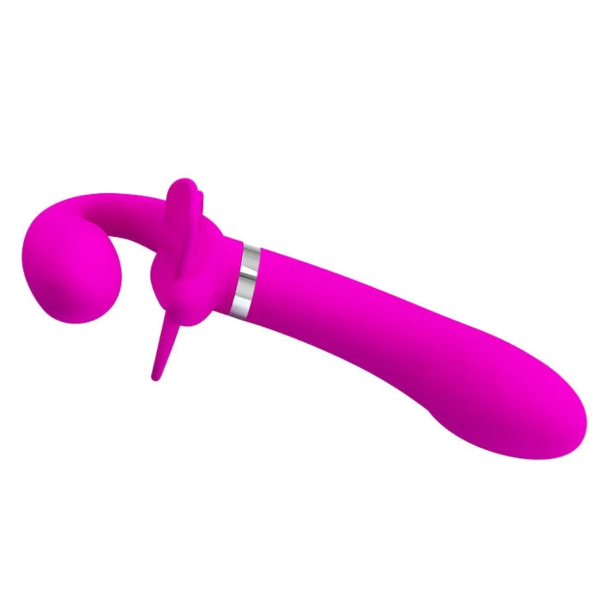 Dildo strapon vibrante stimolatore clitorideo
