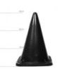 Maxi Plug anale piramide 30 cm All Black Maxi Plug anale piramide 30 cm All Black