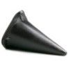 Maxi Plug anale piramide 30 cm All Black Maxi Plug anale piramide 30 cm All Black