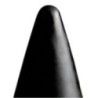 Maxi Plug anale piramide 30 cm All Black Maxi Plug anale piramide 30 cm All Black