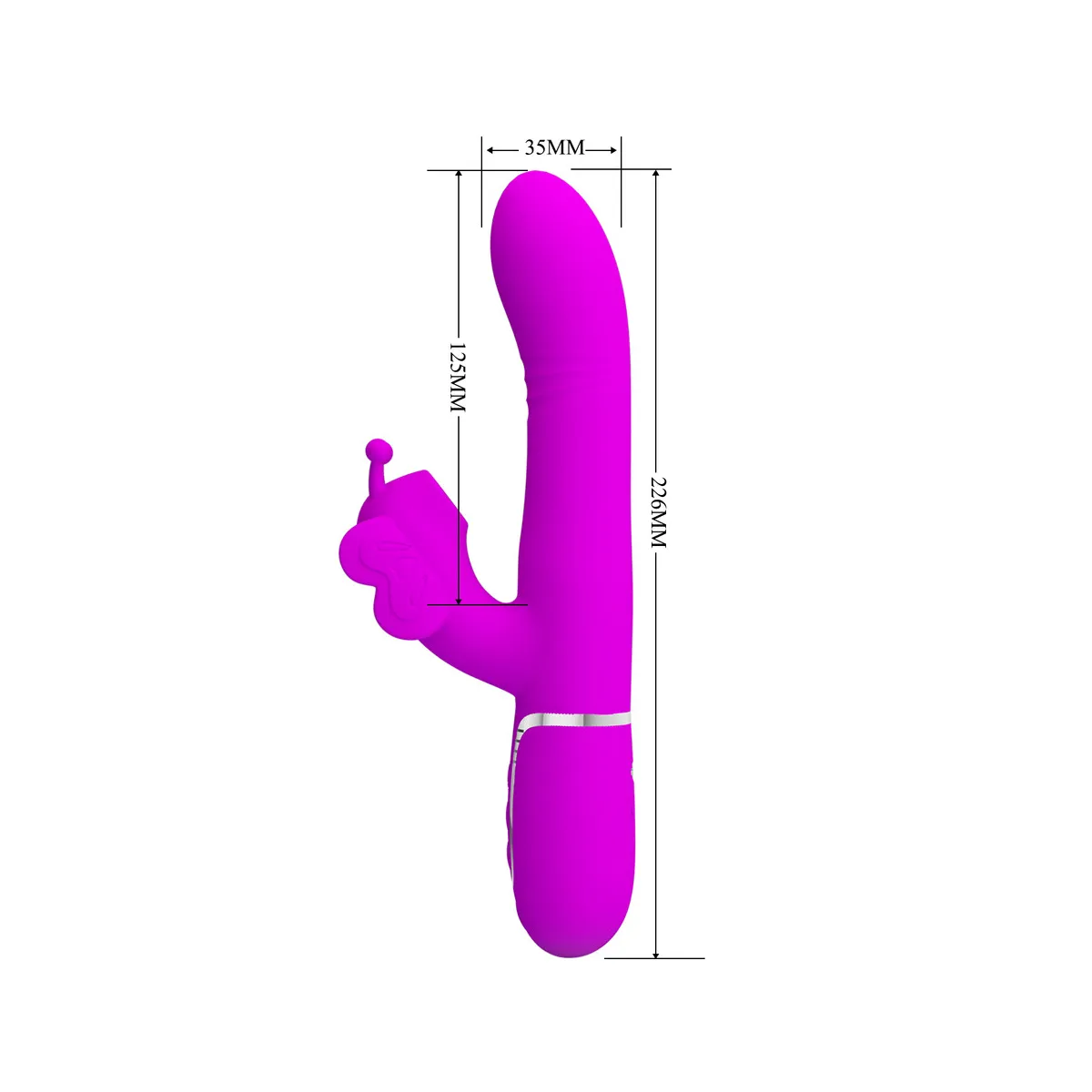 Vibratore Rabbit Succhia Clitoride e Tapping