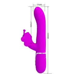 Vibratore Rabbit Succhia Clitoride e Tapping