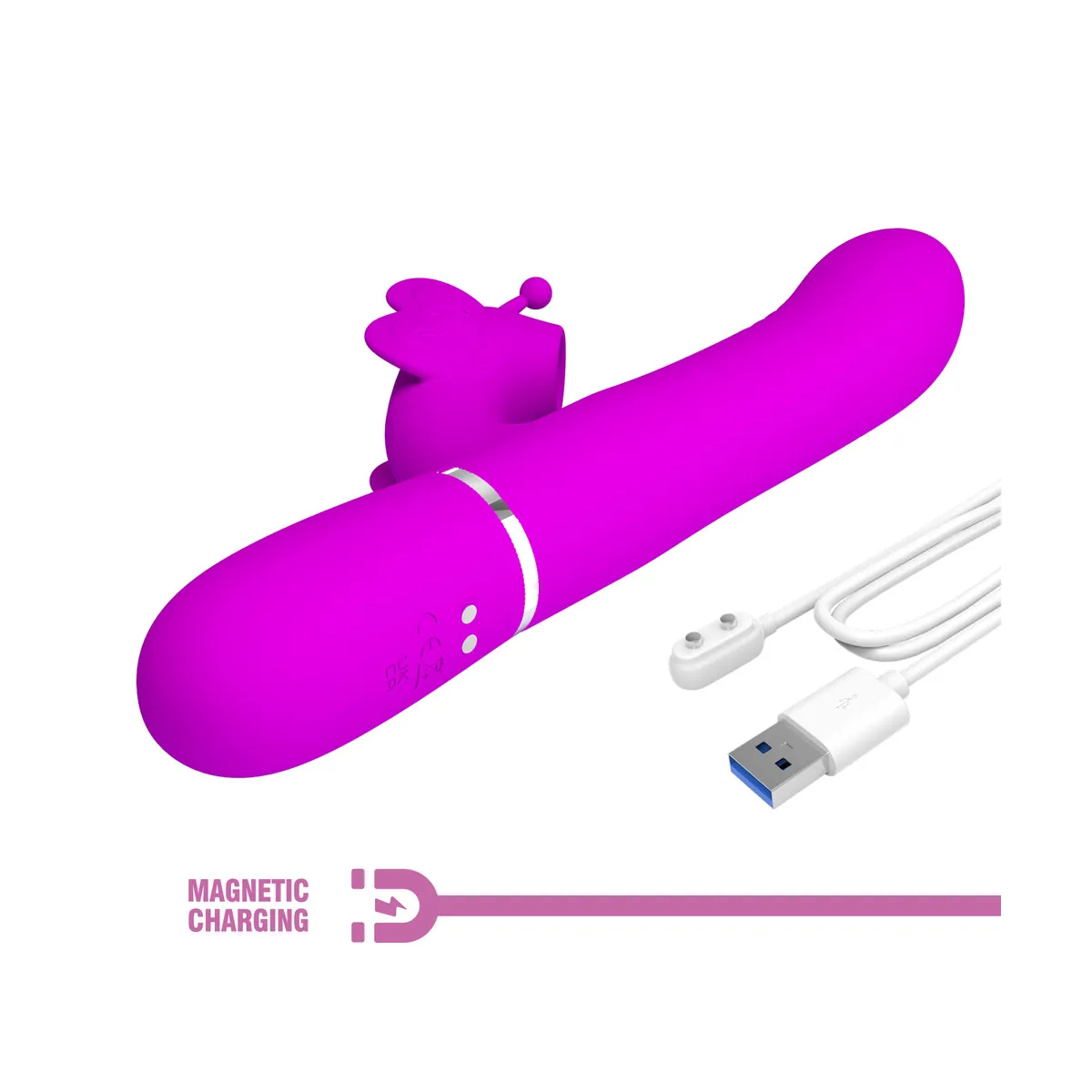 Vibratore Rabbit Succhia Clitoride e Tapping