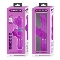 Vibratore Rabbit Succhia Clitoride e Tapping