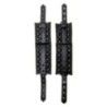 Set costrittivo polsi caviglie nero Set costrittivo polsi caviglie nero