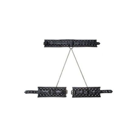 Set costrittivo con collare e manette X-Play