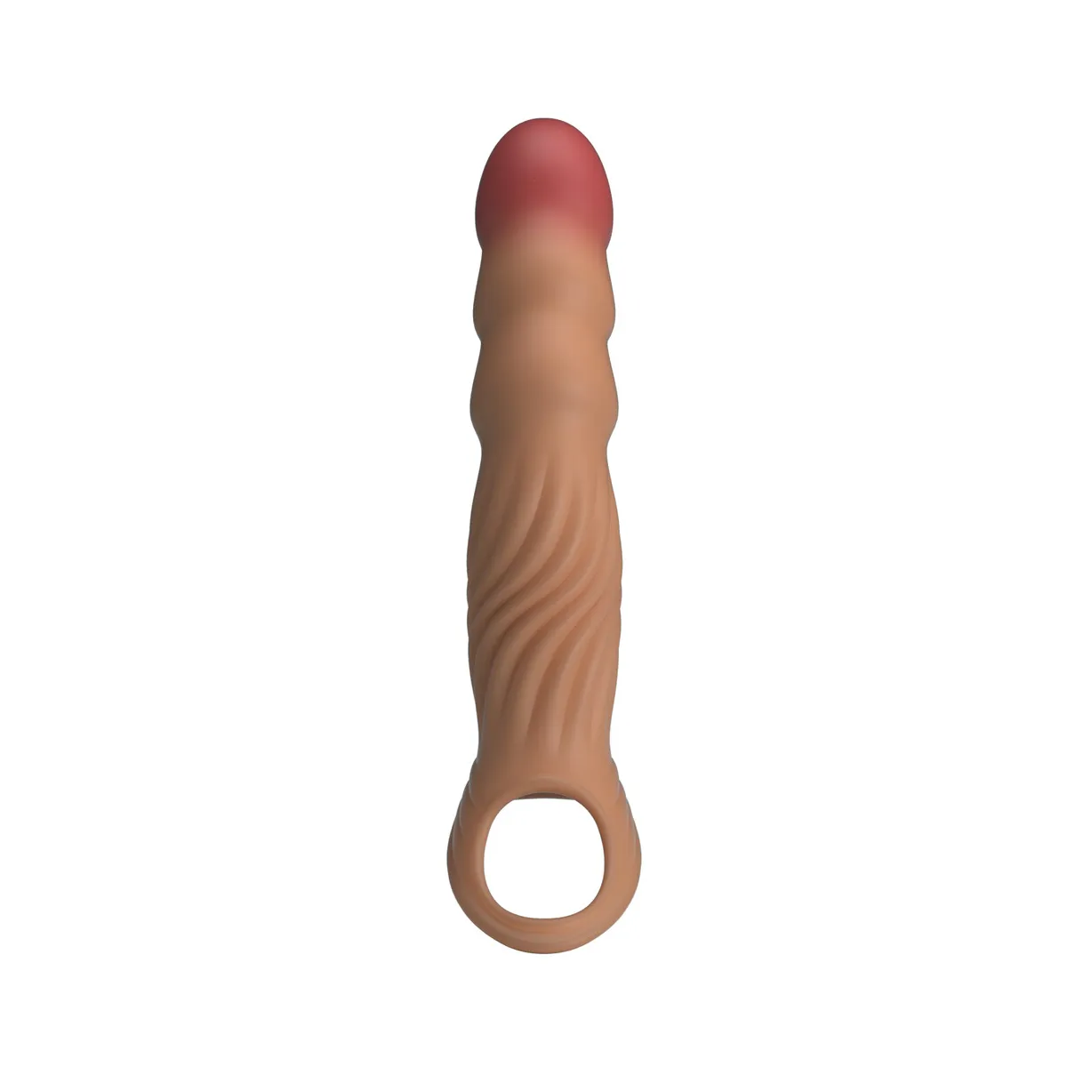 Guaina Prolunga Pene Vibrante 24 cm Ondulata