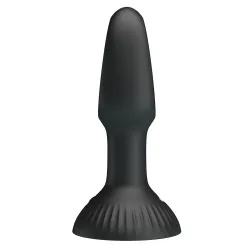 Plug Anale vibrante e lingua stimolante 14 cm