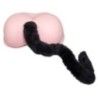 Butt Plug con Coda nera 62 cm di Bad Kitty Butt Plug con Coda nera 62 cm di Bad Kitty
