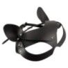 Maschera BDSM da testa con orecchie gatto Maschera BDSM da testa con orecchie gatto