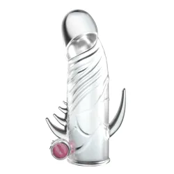 Guaina prolunga pene vibrante 13 cm