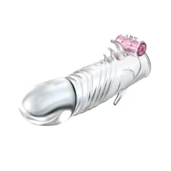 Guaina prolunga pene vibrante 13 cm