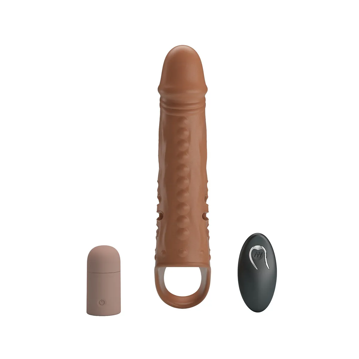 Guaina Prolunga Pene Vibrante 24 cm Rilievi