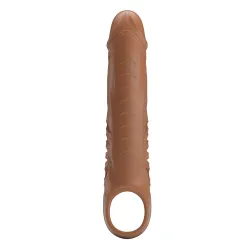Guaina Prolunga Pene Vibrante 24 cm Rilievi