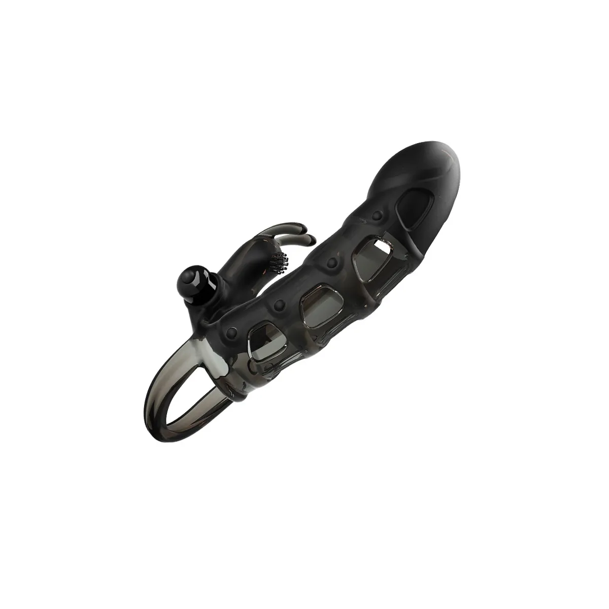 Guaina Pene vibrante con rabbit 19 cm