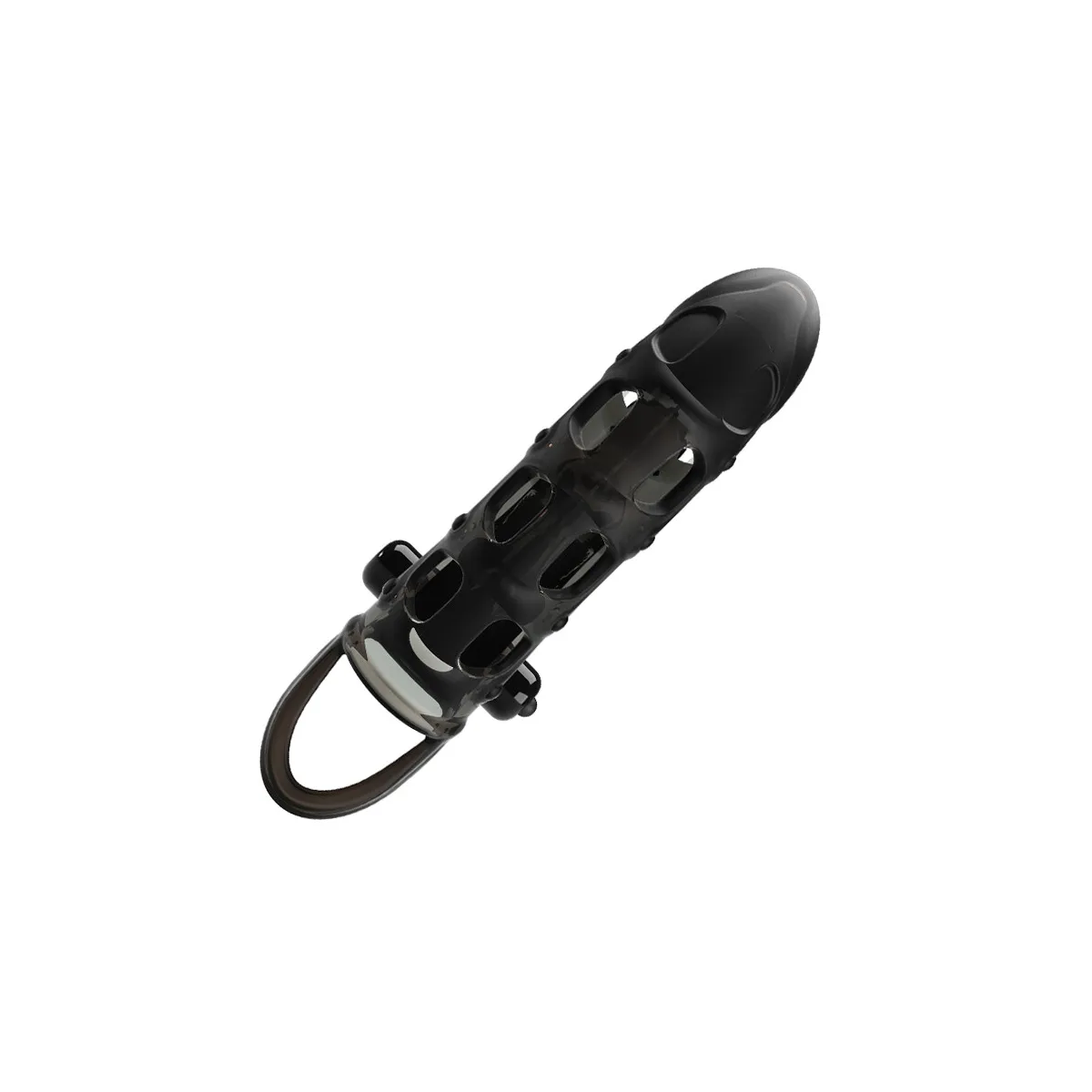 Guaina Pene vibrante con rabbit 19 cm
