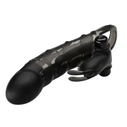 Guaina Pene vibrante con rabbit 19 cm