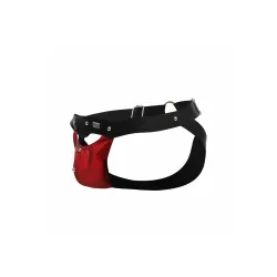 Jockstrap sexy con borchie Peekaboo di Dngeon