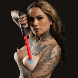 Bacchetta Elettrica BDSM con Scintilla 34 cm