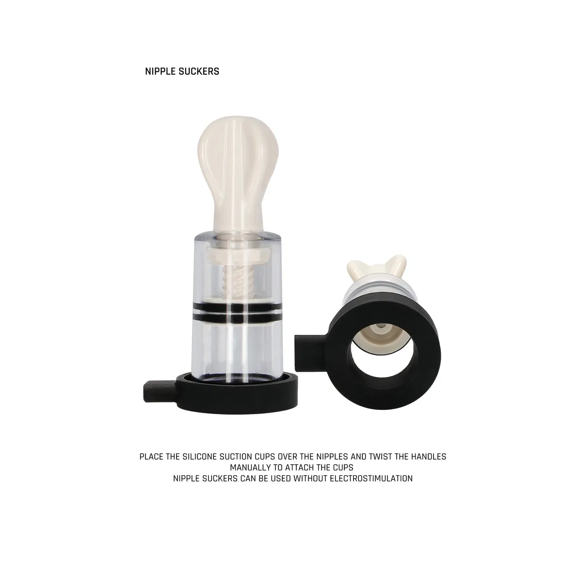 Stimolatori Capezzoli con E-Shock 2 pz
