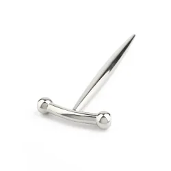 Penis Plug acciaio liscio lungo 10 cm