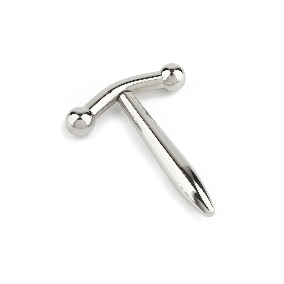 Penis Plug acciaio liscio corto 5 cm
