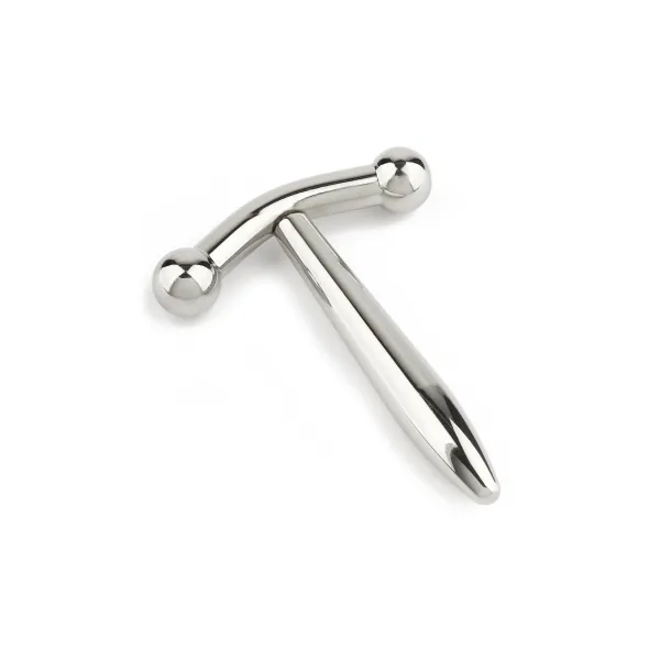 Penis Plug acciaio liscio corto 5 cm