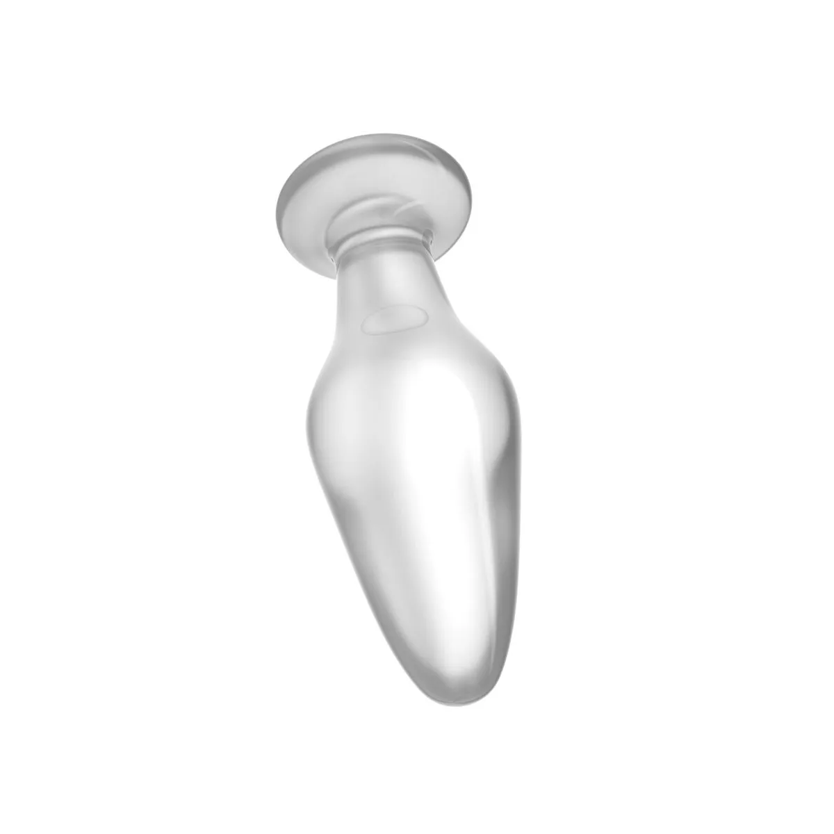 Plug Anale in Vetro Trasparente 10 cm