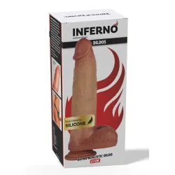 Dildo Realistico silicone Dual Density 23 cm