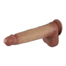 Dildo Realistico silicone Dual Density 23 cm