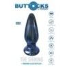 Plug Anale Vibrante in vetro 11,5 cm blu