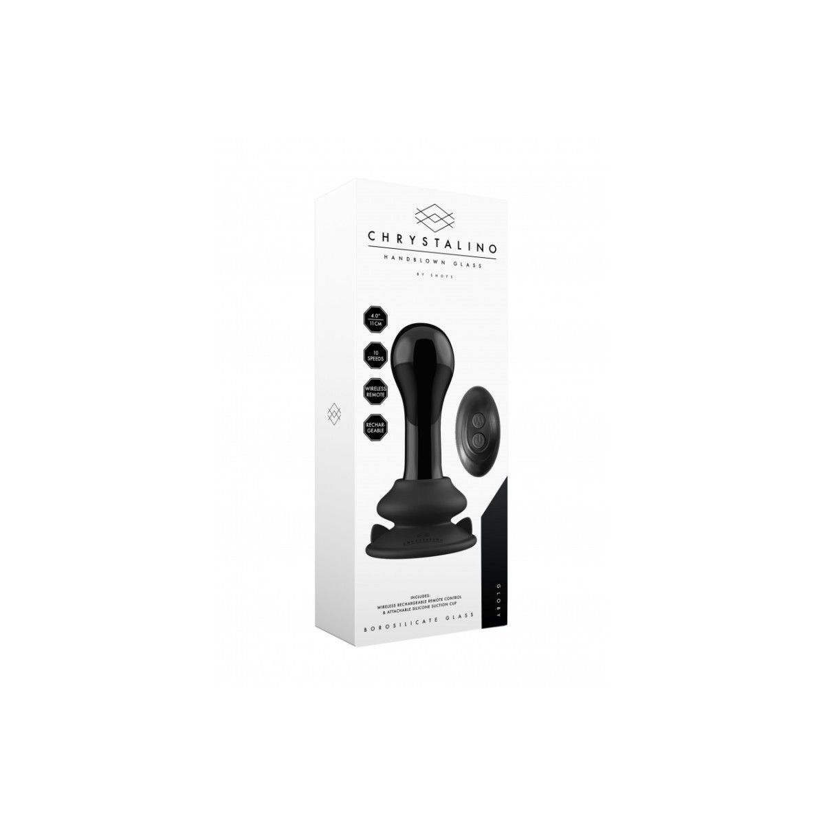 Vibratore Vetro a Bulbo con Telecomando 13 cm