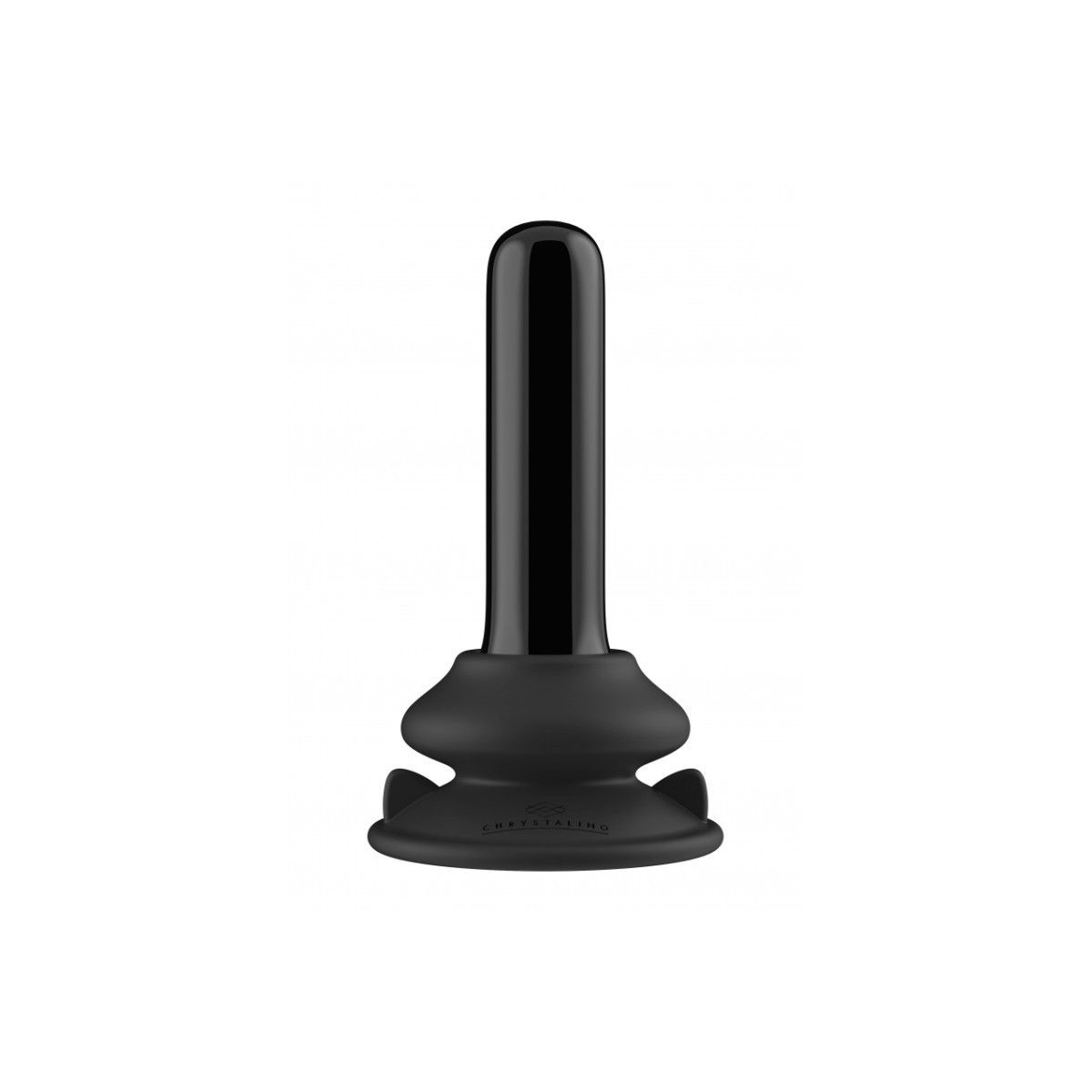 Plug anale vibrante vetro dritto 13 cm