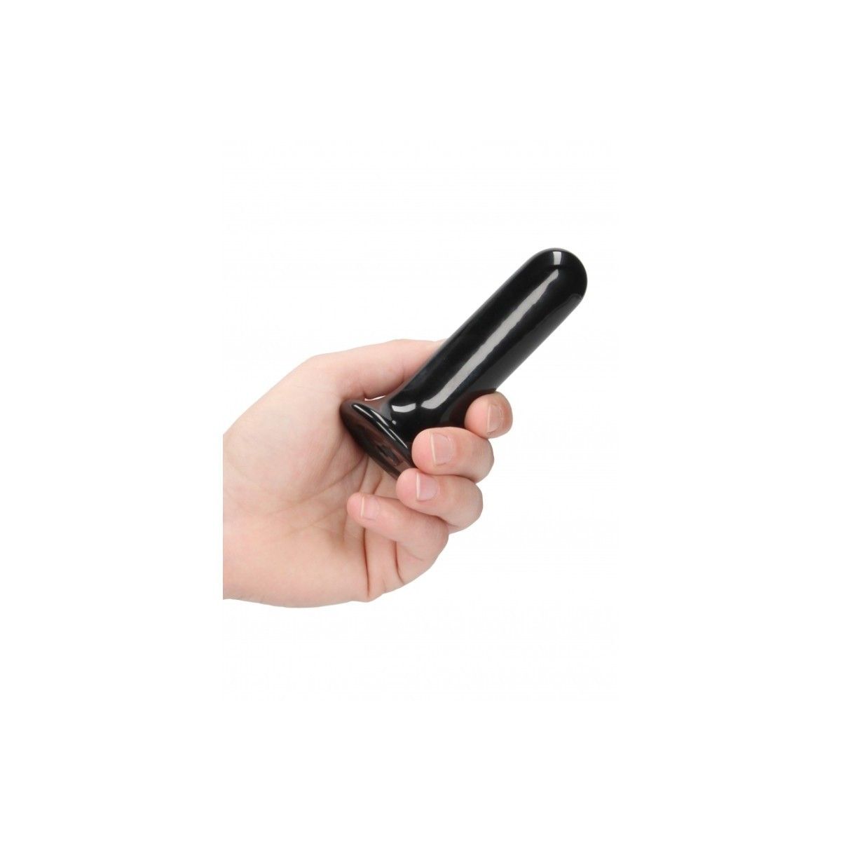 Plug anale vibrante vetro dritto 13 cm