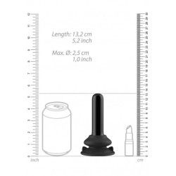 Plug anale vibrante vetro dritto 13 cm