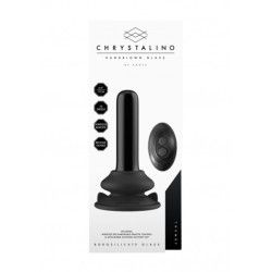 Plug anale vibrante vetro dritto 13 cm