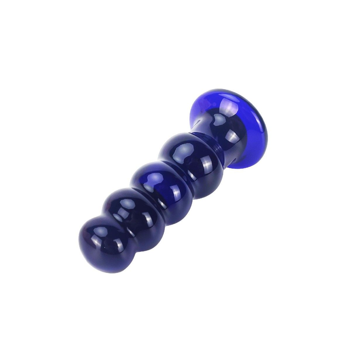 Plug Anale in vetro vibrante a sfere 11,5 cm