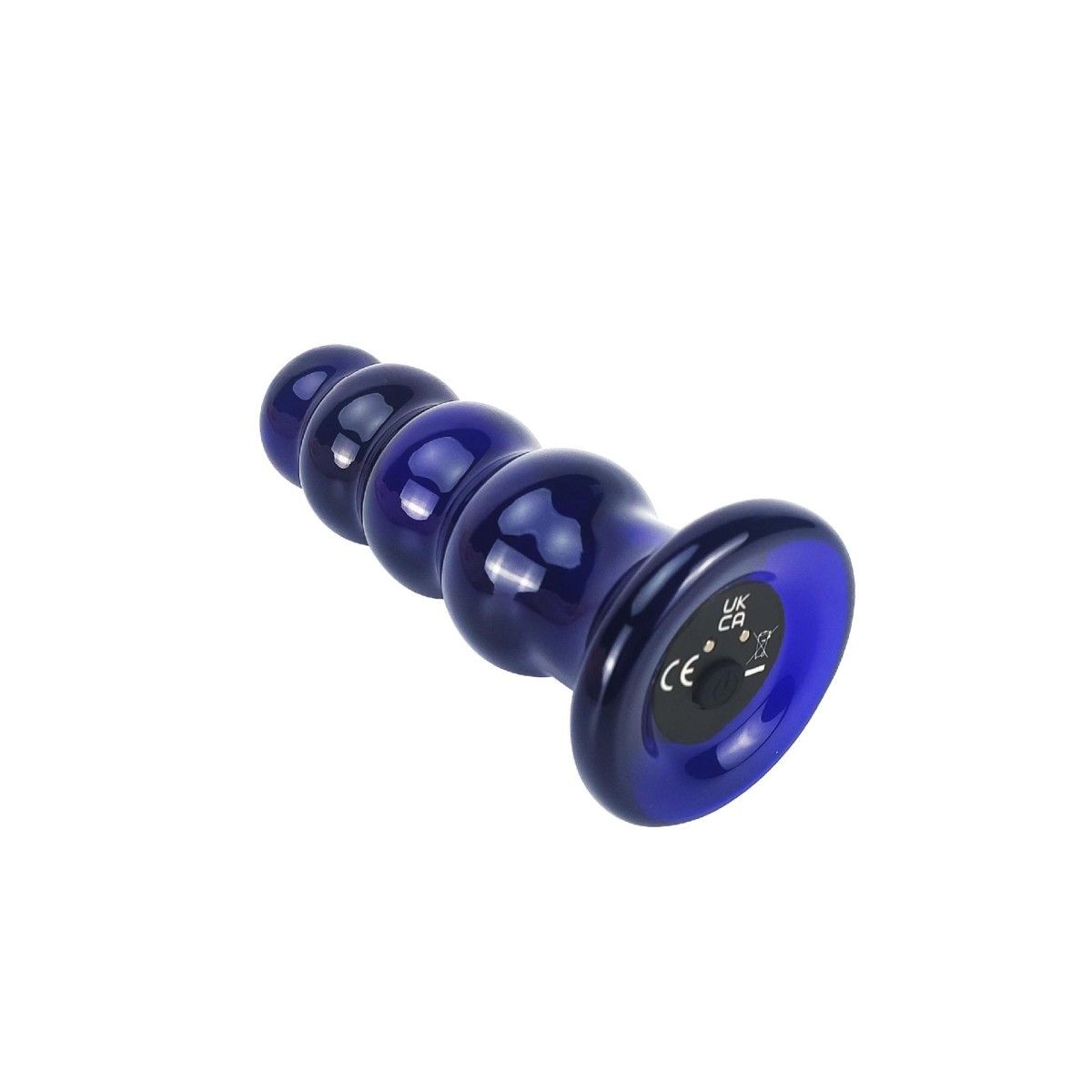 Plug Anale in vetro vibrante a sfere 11,5 cm