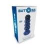 Plug Anale in vetro vibrante a sfere 11,5 cm