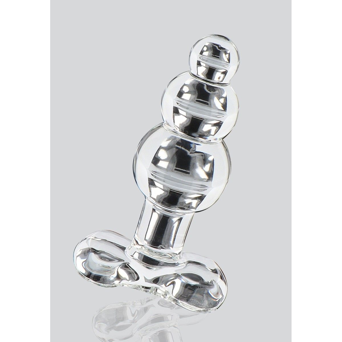 Buttplug vetro a sfere progressive 11 cm