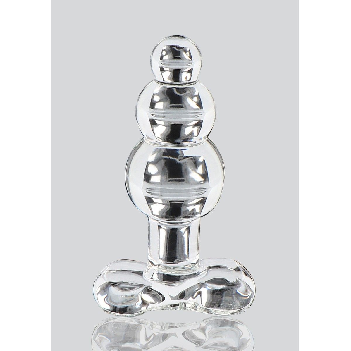 Buttplug vetro a sfere progressive 11 cm