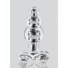 Buttplug vetro a sfere progressive 11 cm