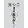 Buttplug vetro a sfere progressive 11 cm