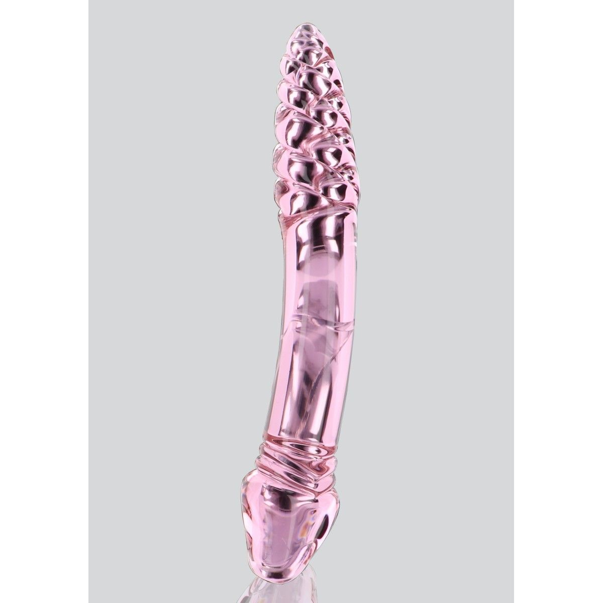 Dildo in vetro doppia stimolazione 23 cm