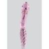 Dildo in vetro doppia stimolazione 23 cm