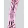 Dildo in vetro doppia stimolazione 23 cm