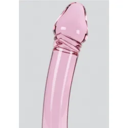 Dildo in vetro doppia stimolazione 23 cm