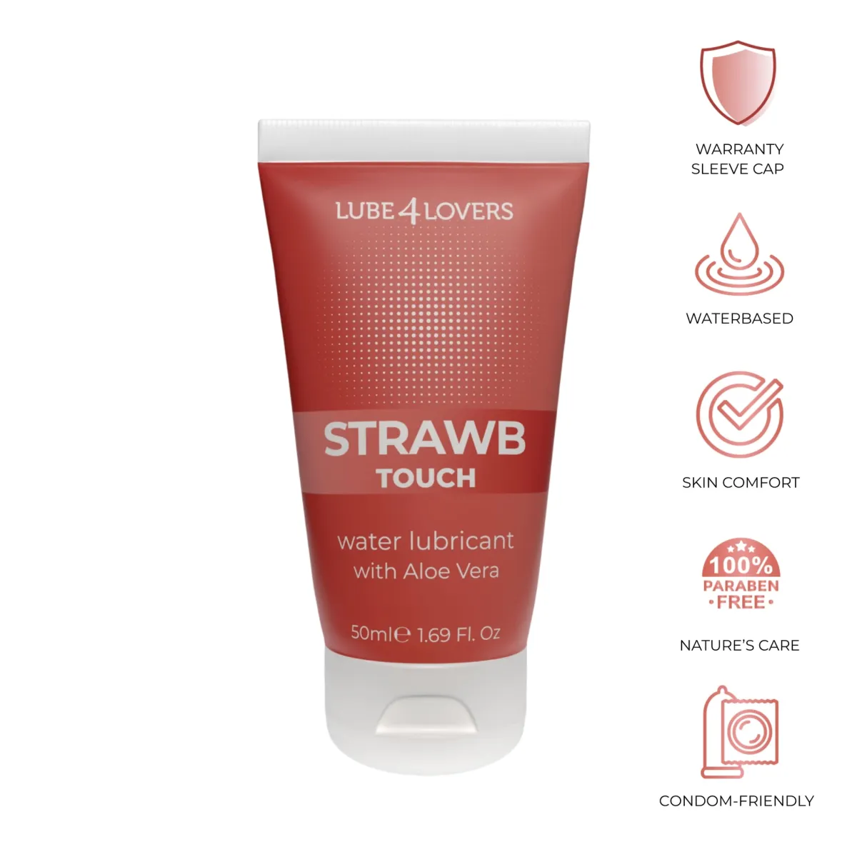 Lubrificante base acqua aroma fragola