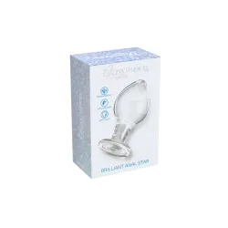 Buttplug in Vetro 9 cm diametro large