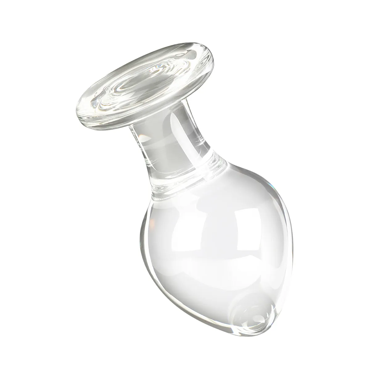 Buttplug in Vetro 9 cm diametro large